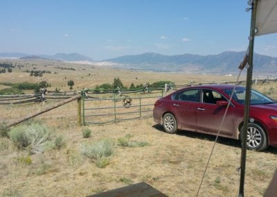 Glamping spot in Butte Montana